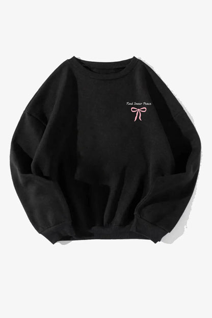 Unisex Kurdale Baskılı Sweatshirt