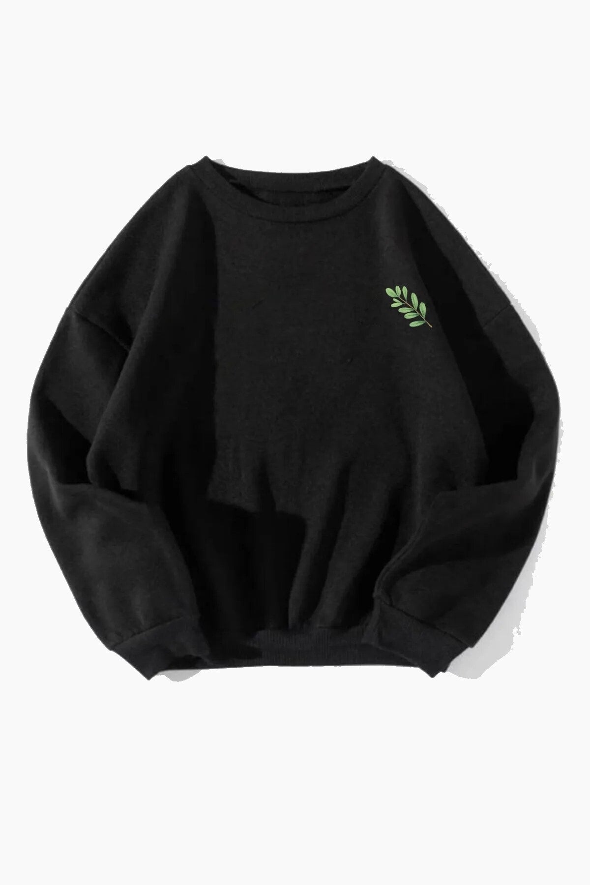 Unisex Baskılı Oversize Sweatshirt