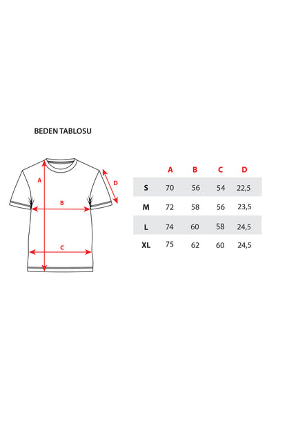 Basic Unisex Bisiklet Yaka Pamuk Relaxed Fit Yuvarlak Yakalı Siyah T-shirt
