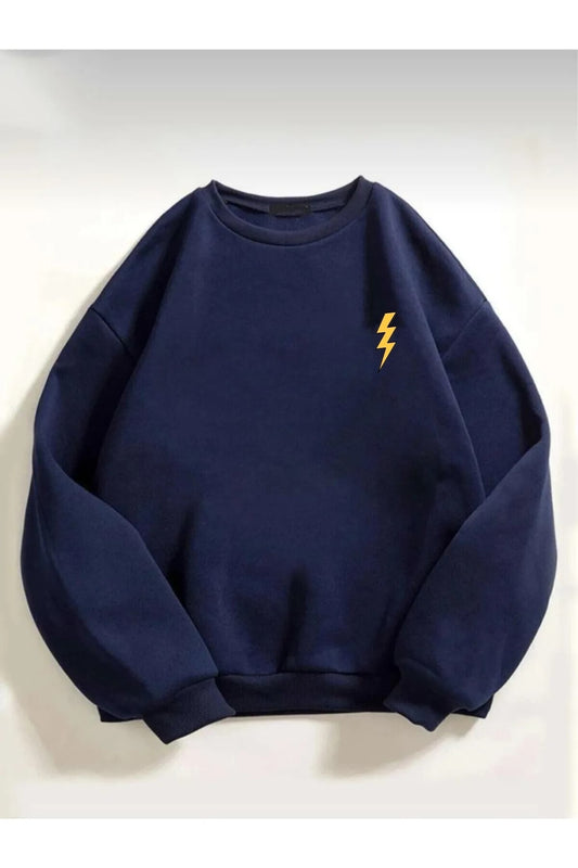 Baskılı Oversize Sweatshirt