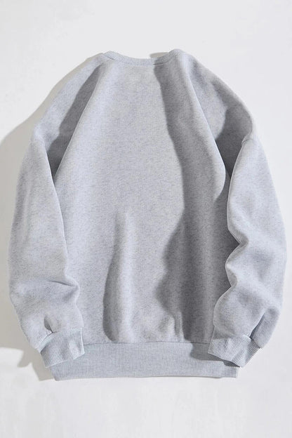 Unisex Evergreen Baskılı Oversize Sweatshirt